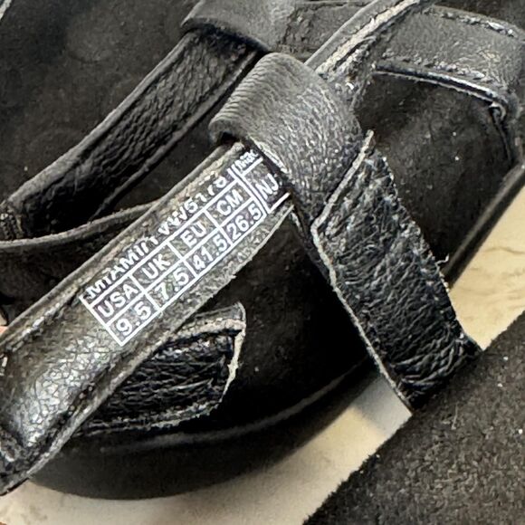 Vionic Sandals Womens Size 9.5 Black Thong T-Strap Comfort Silver Embellished - Picture 11 of 11